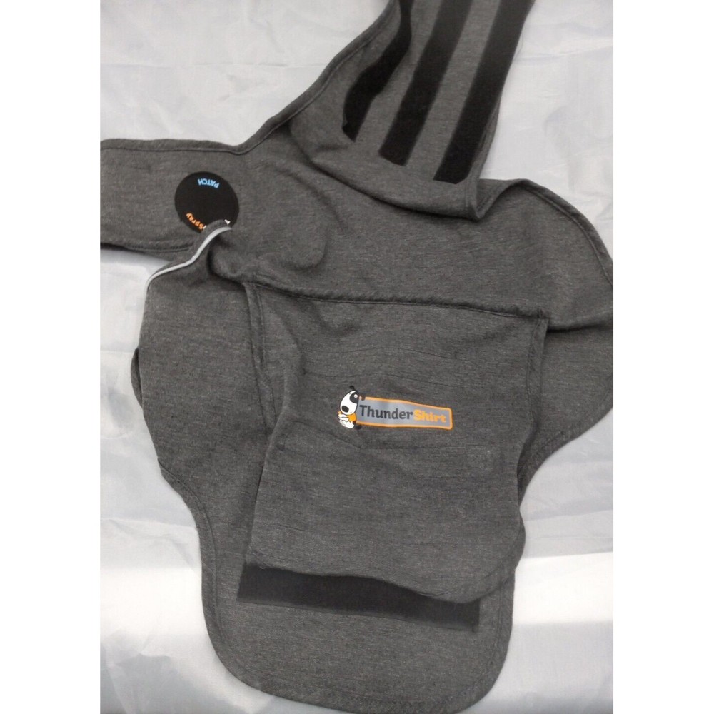 ThunderShirt Dog Anxiety Jacket, Solid Gray Size M